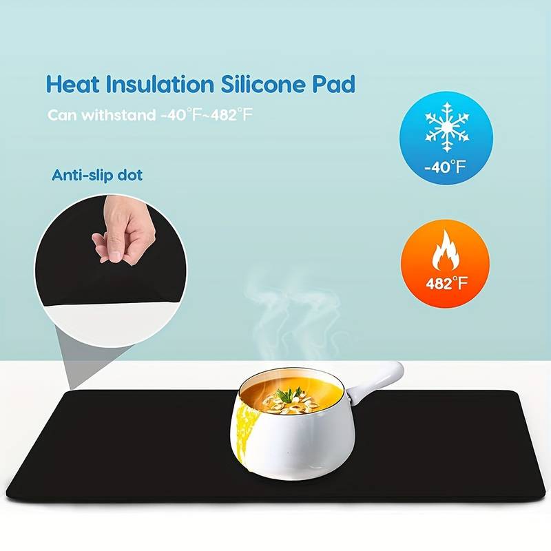 Extra Large Silicone Mat Multipurpose Silicone Mat Thick Heat